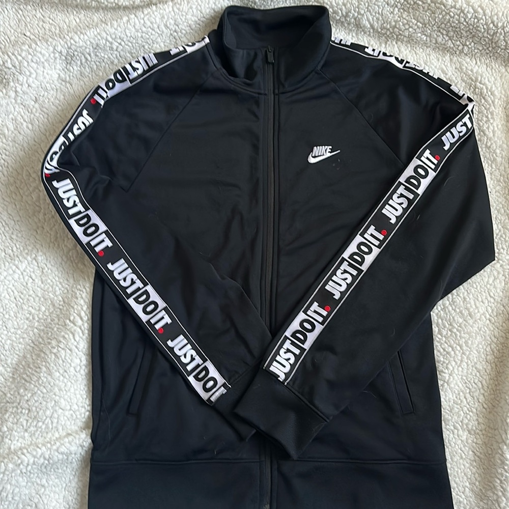 Nike black just do it jacket
